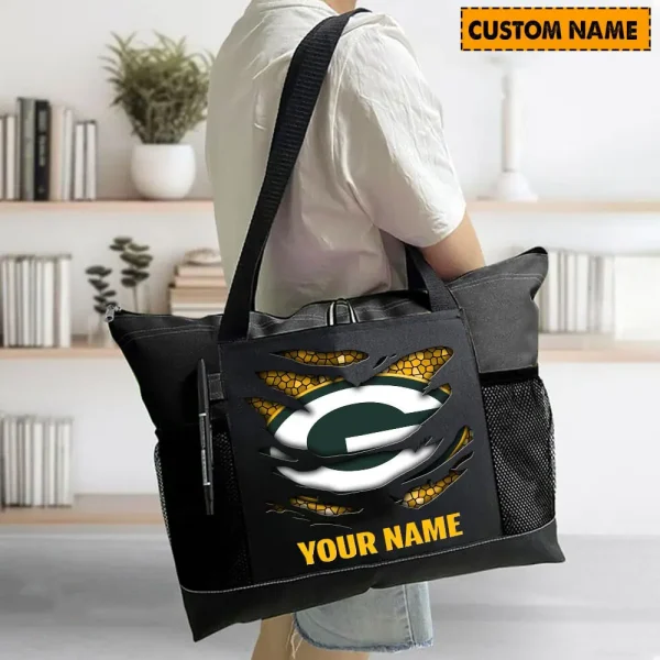 Green Bay Packers Personalized Waterproof Mesh Tote Bag For Fan SPTPWTBF032