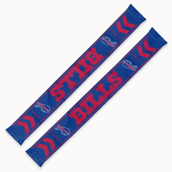 Buffalo Bills Football Team US Fan Scarf Personalized Name Gift For Fan SPTNEWSCARF008 - Image 3