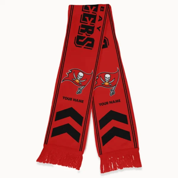 Tampa Bay Buccaneers Football Team US Fan Scarf Personalized Name Gift For Fan SPTNEWSCARF014 - Image 2