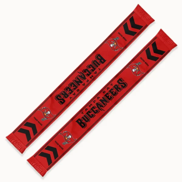 Tampa Bay Buccaneers Football Team US Fan Scarf Personalized Name Gift For Fan SPTNEWSCARF014 - Image 3