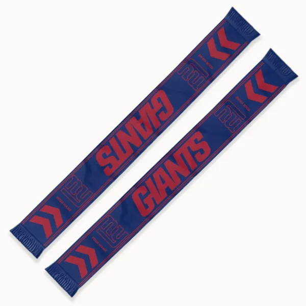 New York Giants Football Team US Fan Scarf Personalized Name Gift For Fan SPTNEWSCARF016 - Image 2