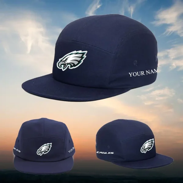Philadelphia Eagles Cotton Flight Cap HHPGHC2163 - Image 2