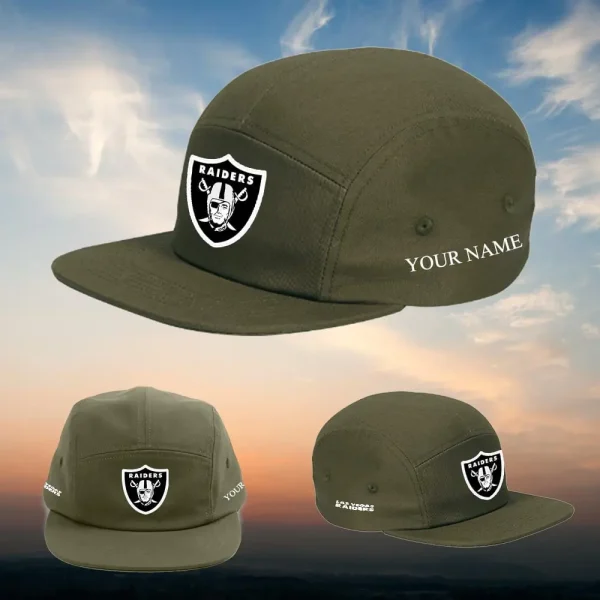 Las Vegas Raiders Cotton Flight Cap HHPGHC2154 - Image 3