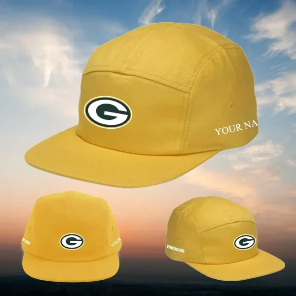 Green Bay Packers Cotton Flight Cap HHPGHC2149 - Image 7