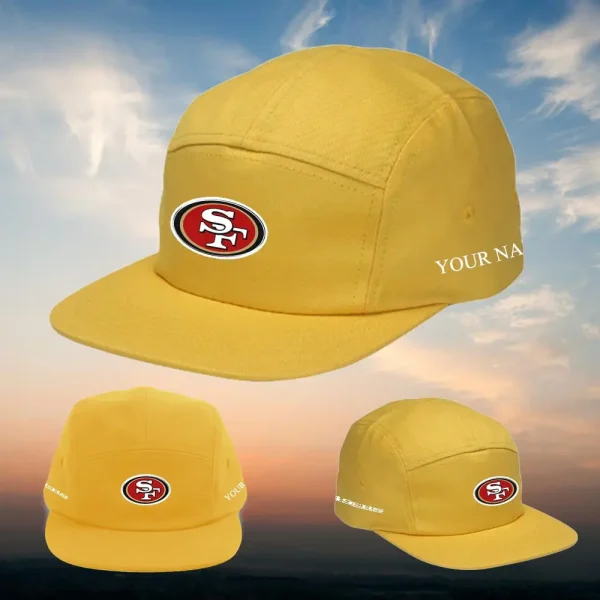 San Francisco 49ers Cotton Flight Cap HHPGHC2165 - Image 5