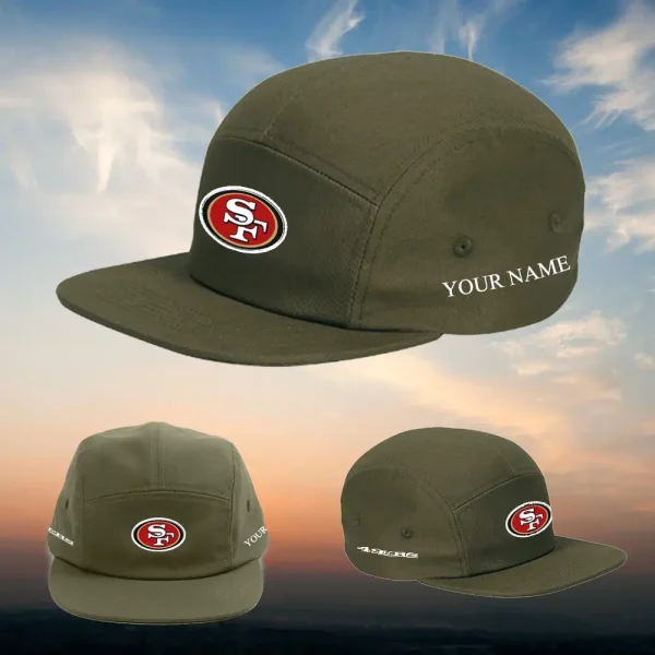 San Francisco 49ers Cotton Flight Cap HHPGHC2165 - Image 7