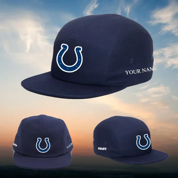 Indianapolis Colts Cotton Flight Cap HHPGHC2151 - Image 4