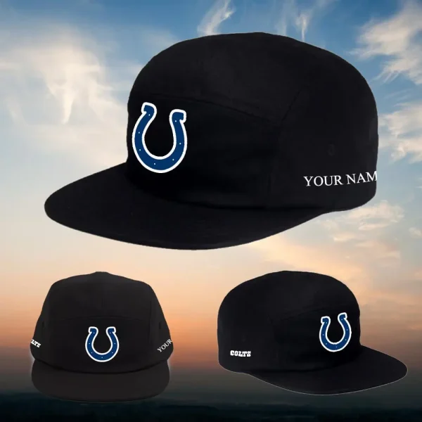 Indianapolis Colts Cotton Flight Cap HHPGHC2151 - Image 8