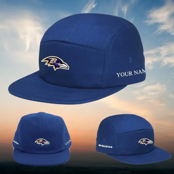 Baltimore Ravens Cotton Flight Cap HHPGHC2140
