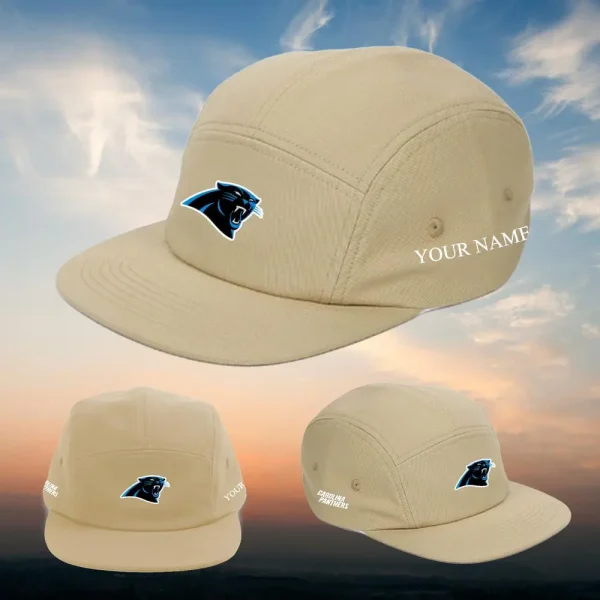 Carolina Panthers Cotton Flight Cap HHPGHC2142 - Image 3