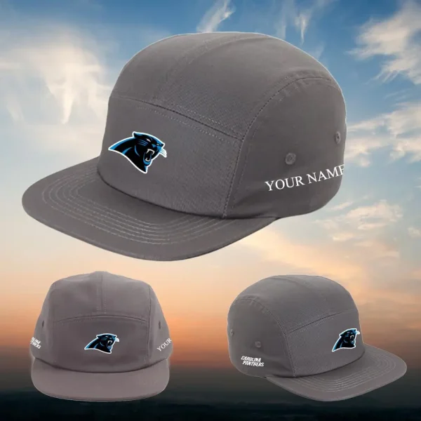 Carolina Panthers Cotton Flight Cap HHPGHC2142 - Image 5