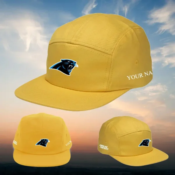 Carolina Panthers Cotton Flight Cap HHPGHC2142 - Image 7