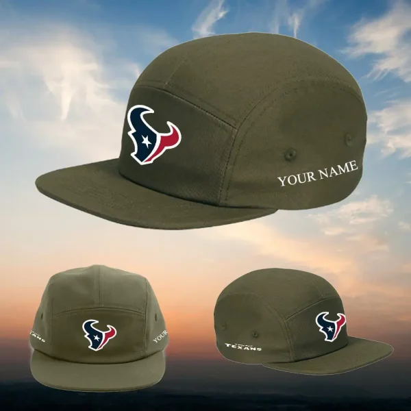 Houston Texans Cotton Flight Cap HHPGHC2150 - Image 2