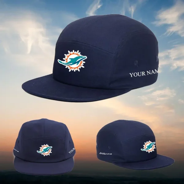 Miami Dolphins Cotton Flight Cap HHPGHC2157 - Image 7