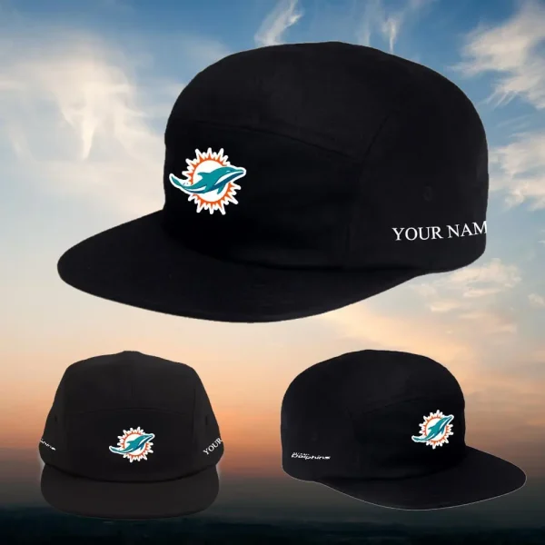 Miami Dolphins Cotton Flight Cap HHPGHC2157 - Image 8