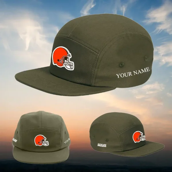 Cleveland Browns Cotton Flight Cap HHPGHC2145 - Image 5