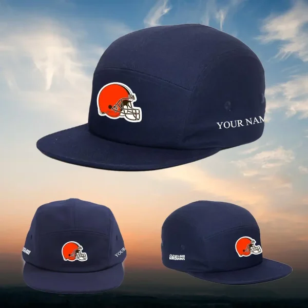 Cleveland Browns Cotton Flight Cap HHPGHC2145 - Image 2