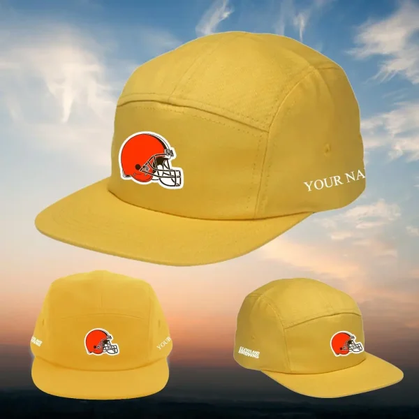 Cleveland Browns Cotton Flight Cap HHPGHC2145 - Image 4