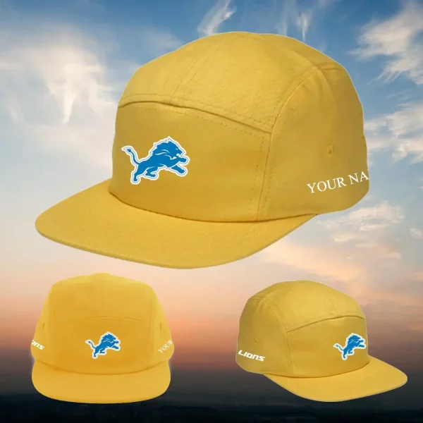 Detroit Lions Cotton Flight Cap HHPGHC2148 - Image 7