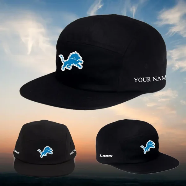 Detroit Lions Cotton Flight Cap HHPGHC2148 - Image 8