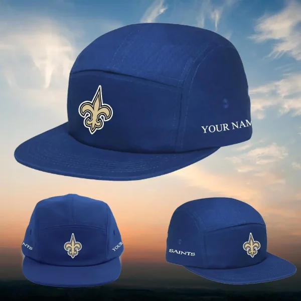 New Orleans Saints Cotton Flight Cap HHPGHC2160 - Image 2