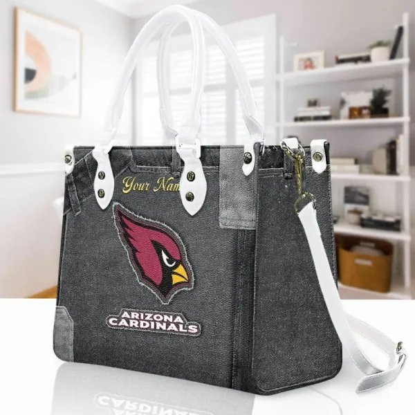 Arizona Cardinals  Leather Bag Handbag For Women VITTHB401 - Image 4