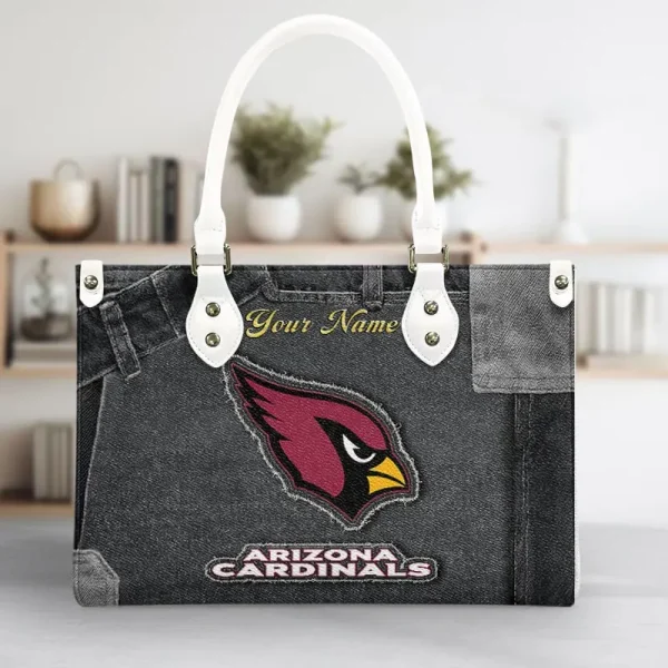 Arizona Cardinals  Leather Bag Handbag For Women VITTHB401 - Image 5