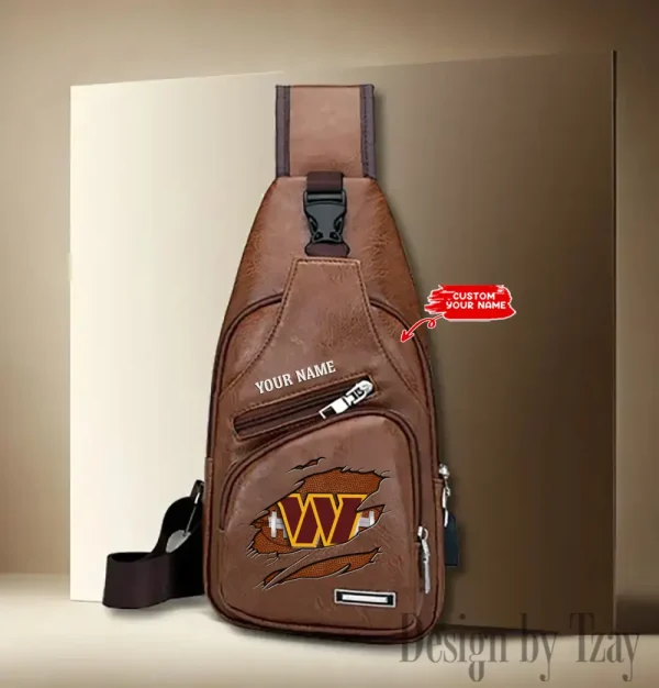 Washington Commanders Fashion Men Chest Bag Single Strap Anti-theft New 2025 SPTLTSLINGBAG289