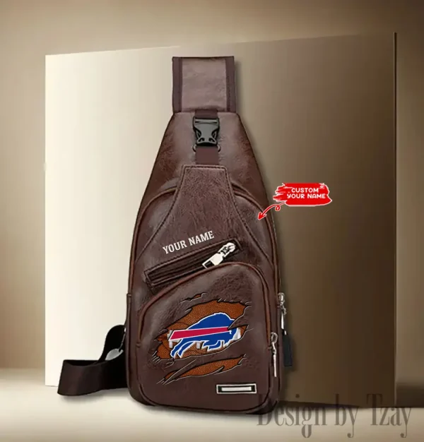 Buffalo Bills Fashion Men Chest Bag Single Strap Anti-theft New 2025 SPTLTSLINGBAG261 - Image 3