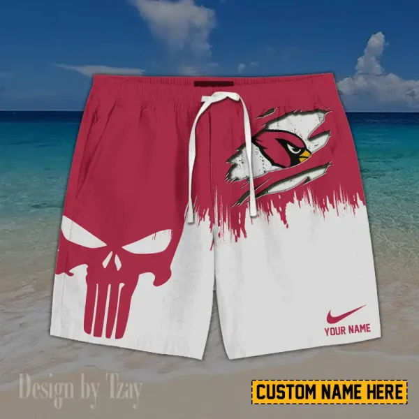 Arizona Cardinals Casual Men's Drawstring Shorts Trending 2025 BGSHORT380