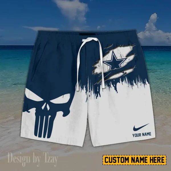 Dallas Cowboys Casual Men's Drawstring Shorts Trending 2025 BGSHORT388