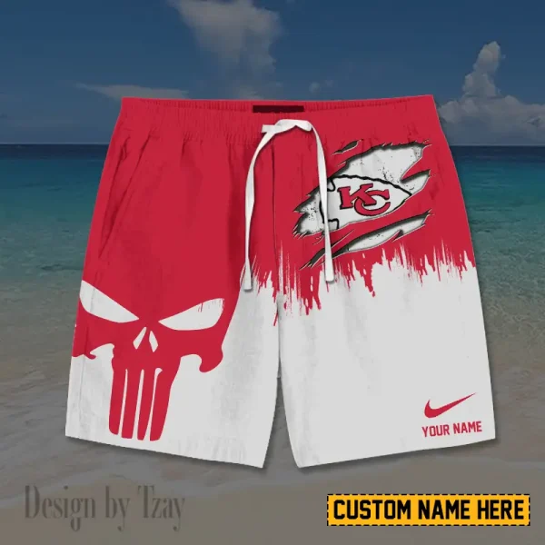 Kansas City Chiefs Casual Men's Drawstring Shorts Trending 2025 BGSHORT395
