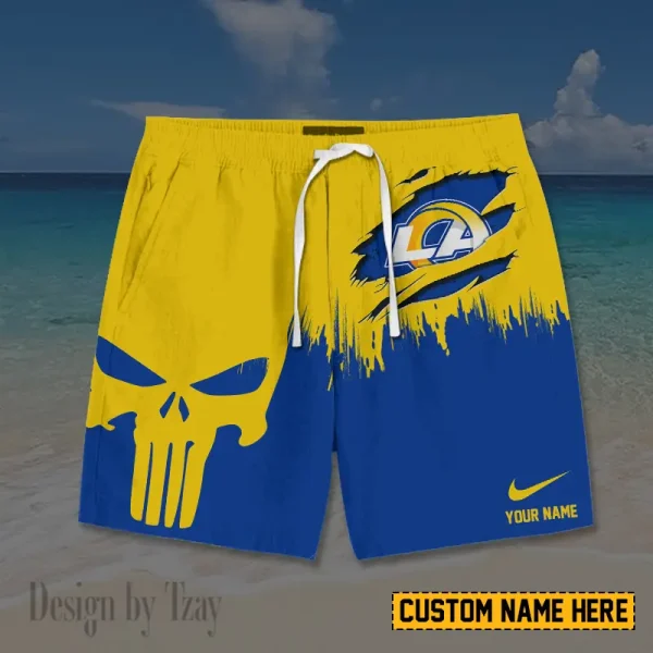 Los Angeles Rams Casual Men's Drawstring Shorts Trending 2025 BGSHORT398