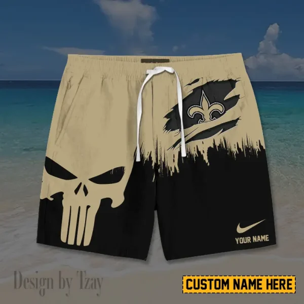 New Orleans Saints Casual Men's Drawstring Shorts Trending 2025 BGSHORT402