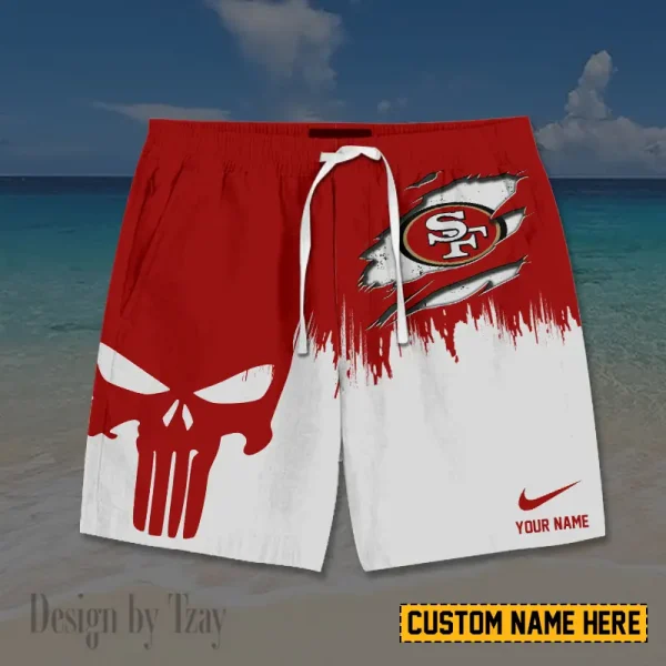 San Francisco 49ers Casual Men's Drawstring Shorts Trending 2025 BGSHORT407