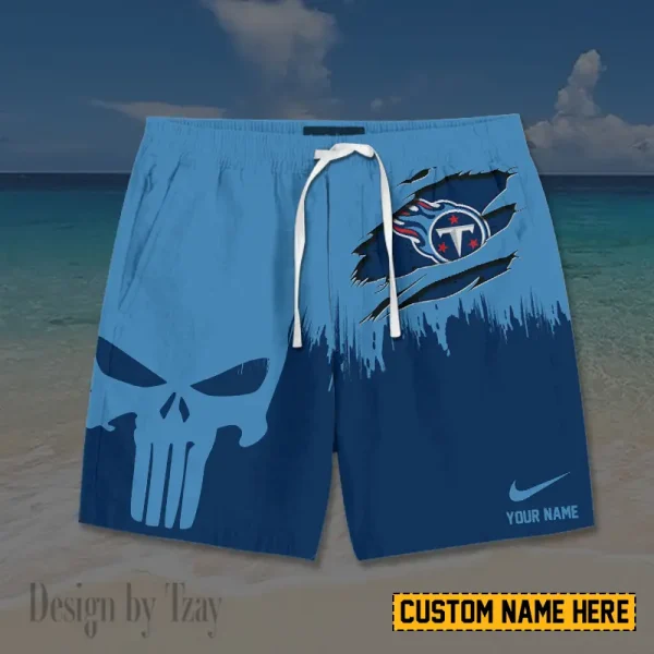 Tennessee Titans Casual Men's Drawstring Shorts Trending 2025 BGSHORT410