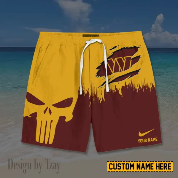 Washington Commanders Casual Men's Drawstring Shorts Trending 2025 BGSHORT411