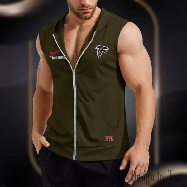 Atlanta Falcons Mens Sleeveless Gym Tank Top Trending 2025 SPTMSVSHTT002 - Image 3