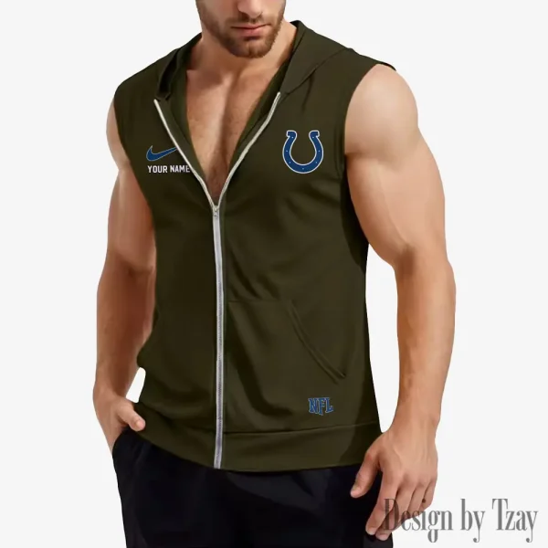 Indianapolis Colts Mens Sleeveless Gym Tank Top Trending 2025 SPTMSVSHTT014 - Image 6