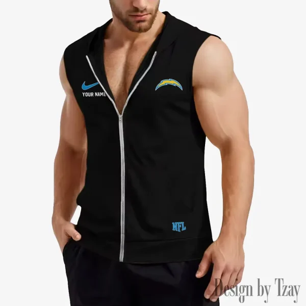 Los Angeles Chargers Mens Sleeveless Gym Tank Top Trending 2025 SPTMSVSHTT018