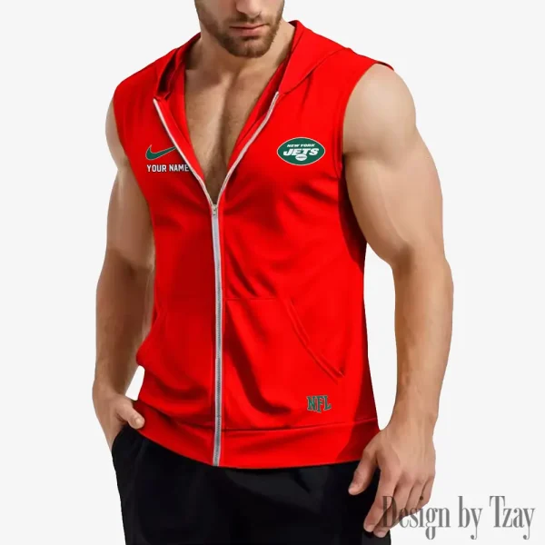 New York Jets Mens Sleeveless Gym Tank Top Trending 2025 SPTMSVSHTT025 - Image 6