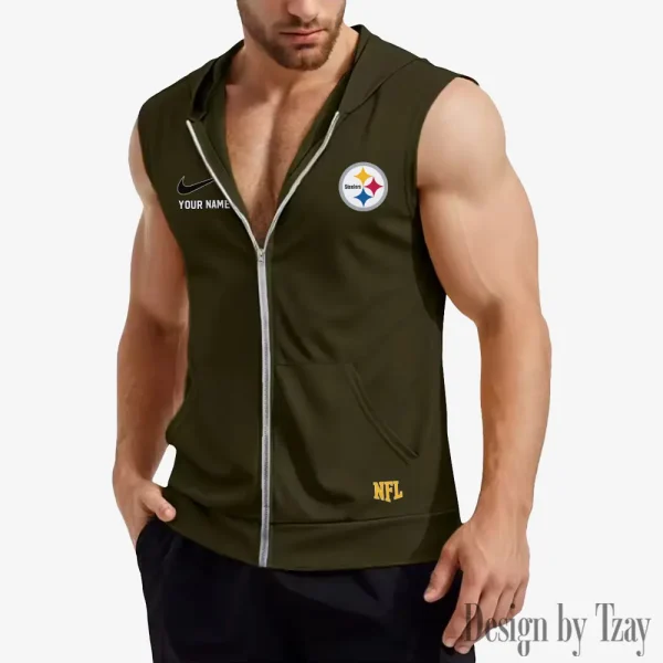 Pittsburgh Steelers Mens Sleeveless Gym Tank Top Trending 2025 SPTMSVSHTT027 - Image 4