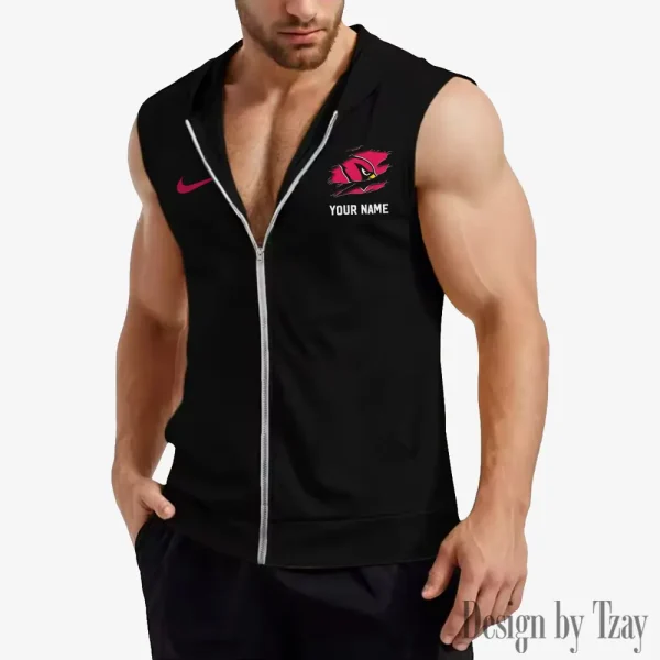 Arizona Cardinals Mens Sleeveless Gym Tank Top Trending 2025 SPTMSVSHTT033 - Image 6