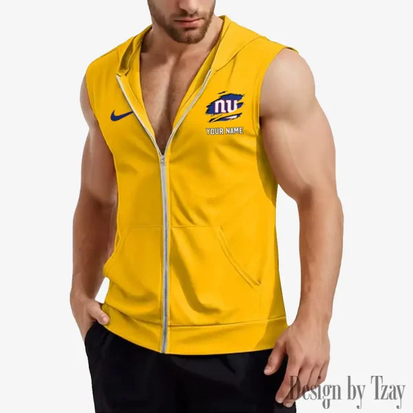 New York Giants Mens Sleeveless Gym Tank Top Trending 2025 SPTMSVSHTT056 - Image 4
