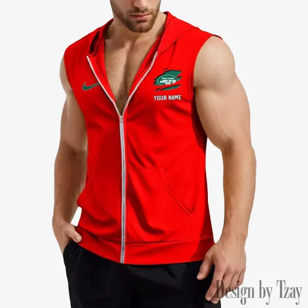New York Jets Mens Sleeveless Gym Tank Top Trending 2025 SPTMSVSHTT057 - Image 6