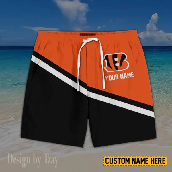 Cincinnati Bengals Casual Men's Drawstring Shorts Trending 2025 BGSHORT418