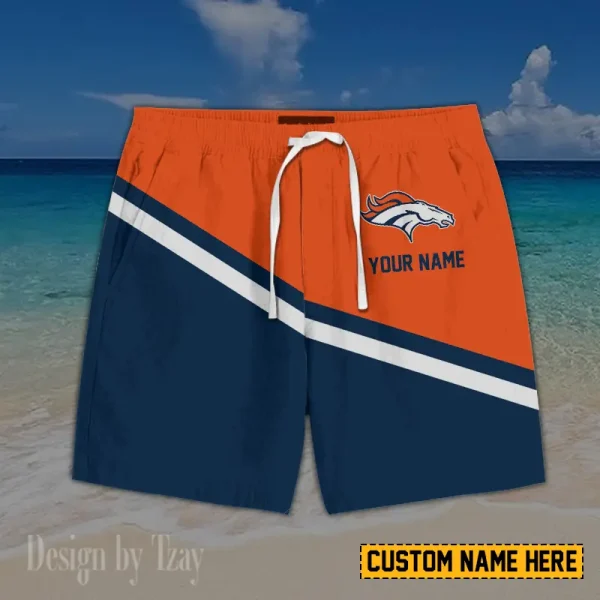 Denver Broncos Casual Men's Drawstring Shorts Trending 2025 BGSHORT421