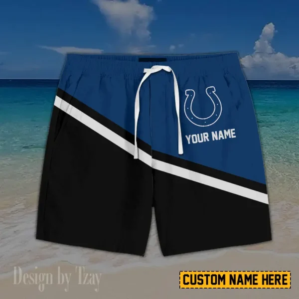 Indianapolis Colts Casual Men's Drawstring Shorts Trending 2025 BGSHORT425