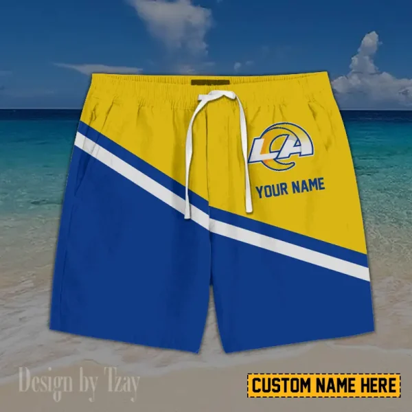 Los Angeles Rams Casual Men's Drawstring Shorts Trending 2025 BGSHORT430