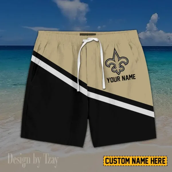 New Orleans Saints Casual Men's Drawstring Shorts Trending 2025 BGSHORT434